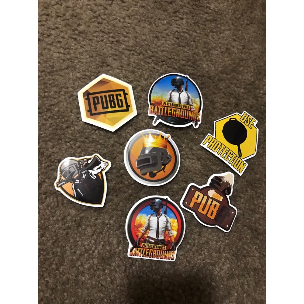 7 PUBG Stickers